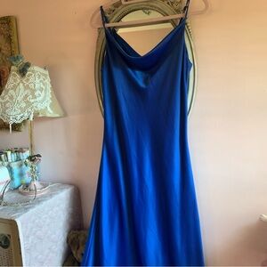 TABU Chic Royal Blue Midi Dress